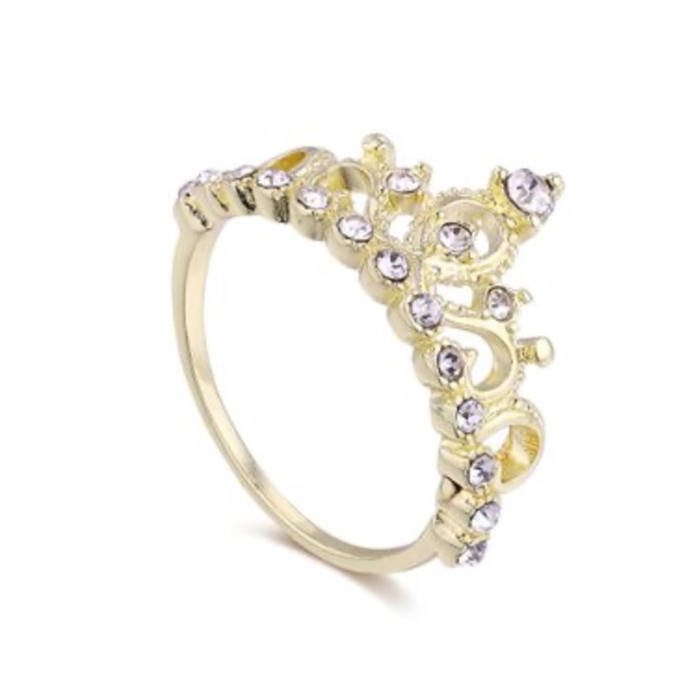 Crown Queen Princess Queen Ring size 7